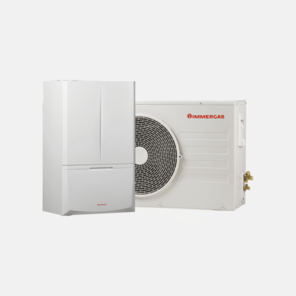 Pompa di calore ibrida Magis Combo 9 V2 –  24/27,3 kW R32 con bollitore 160 litri